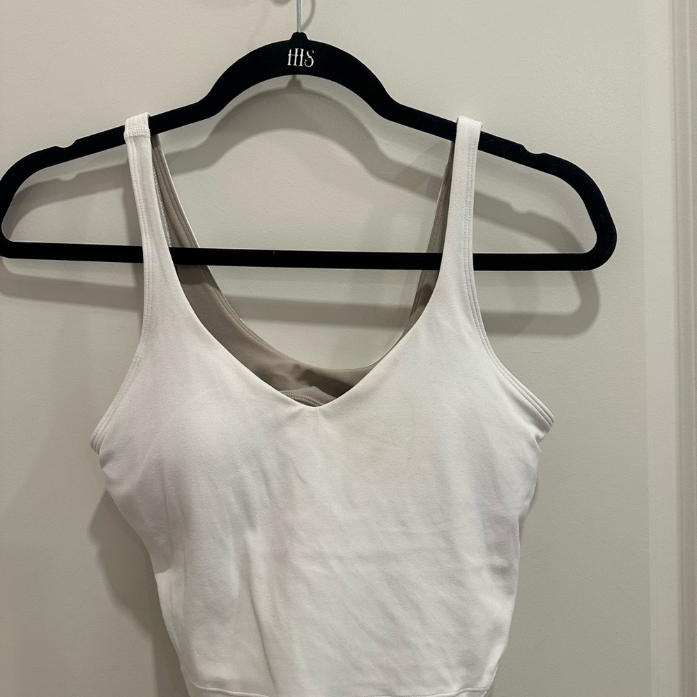Lululemon white align tank